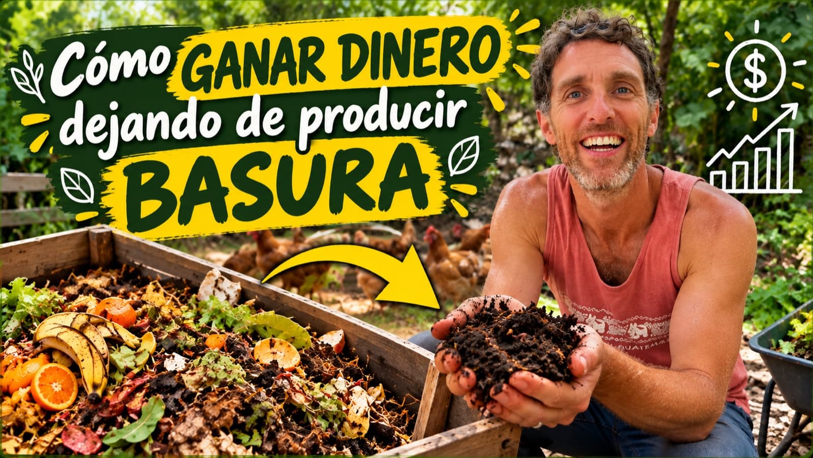 ¿Cómo ganar dinero dejando de producir basura?