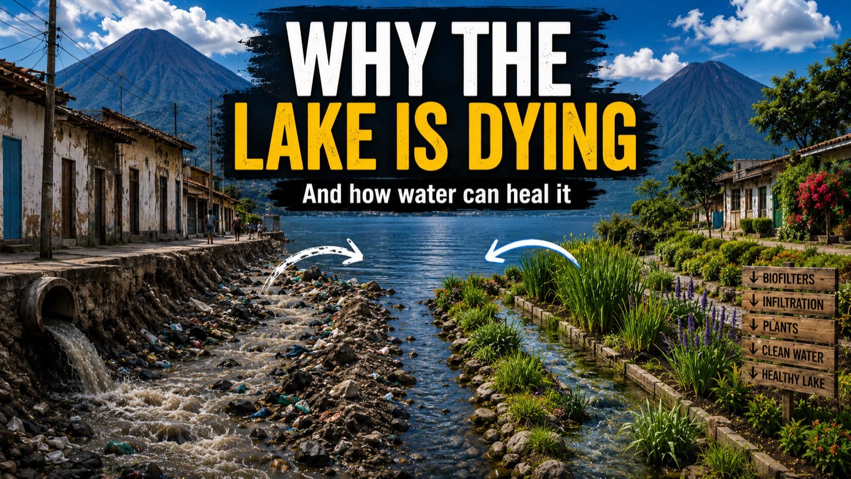 Why the lake is dying — and how water can heal it