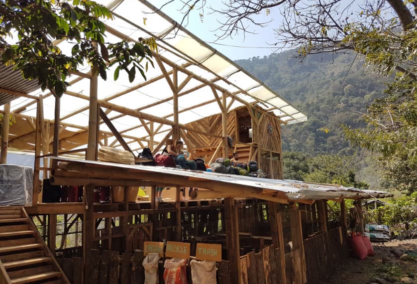 Early stages of development at Granja Tz’ikin