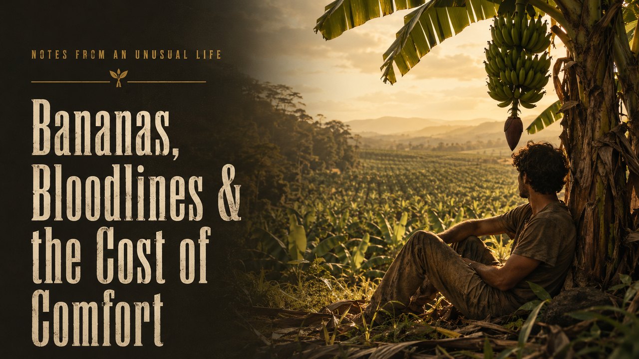 Bananas, Bloodlines & the Cost of Comfort