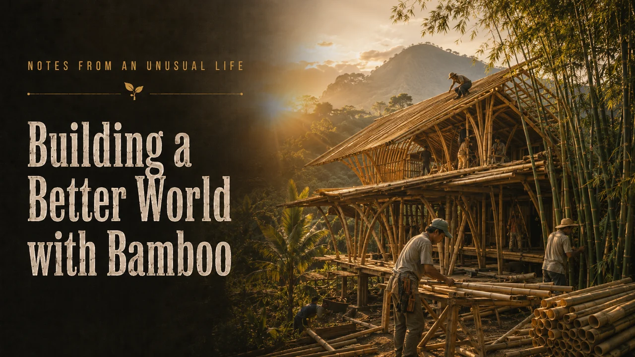 Building a Better World with Bamboo: Sustainable, Affordable, and Carbon-Positive Homes