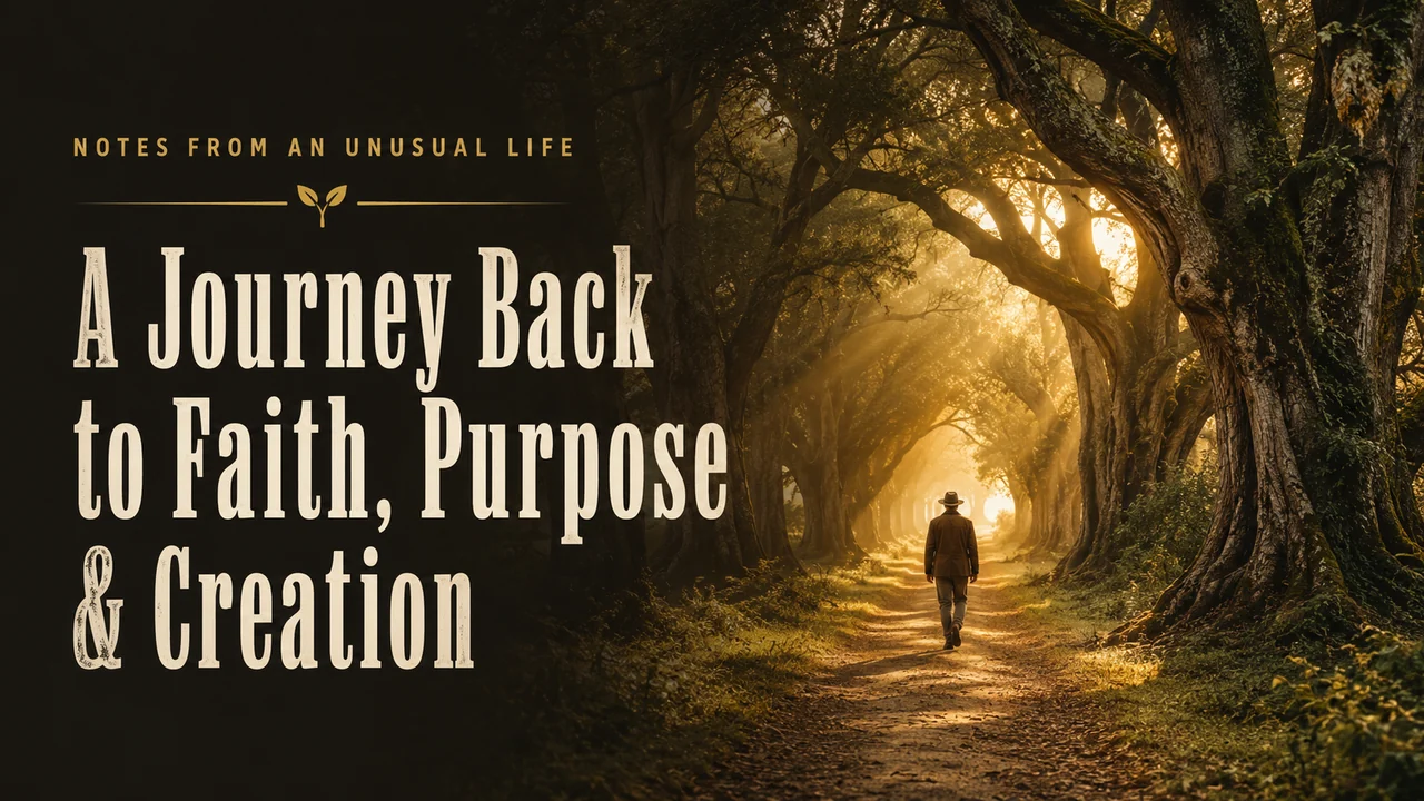 A Journey Back to Faith, Purpose, and Creation